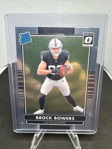 2024 Donruss Optic Brock Bowers Throwback RC - Picture 1 of 2