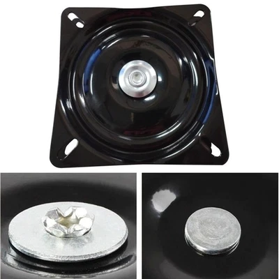 Bar Stool Swivel Plate Replacement Seat Swivel Base Lazy Susan Hardware Mount - Image 1 of 4