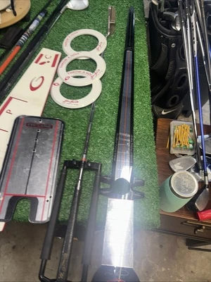 golf training aids- 12 Golf Training Sold As A Lot See Photos For Description - Image 1 of 4