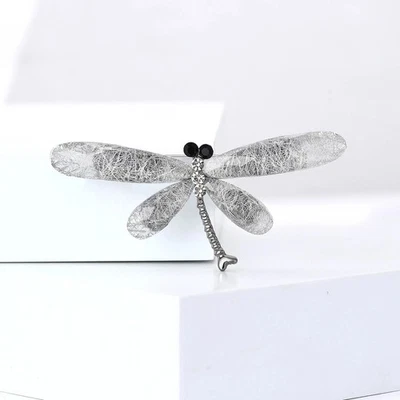 Broches de libélula de moda para mujer vintage resina insecto animal prendedor joyería Foto 1 de 4