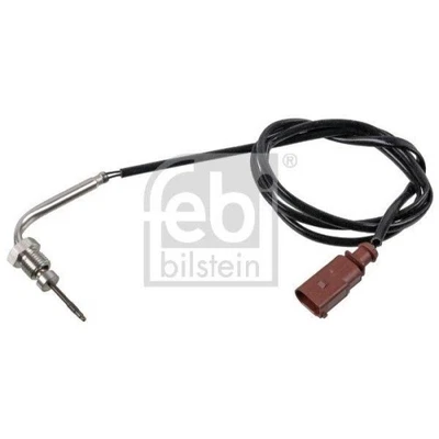 1x Capteur, température des gaz FEBI BILSTEIN 198616 convient pour VW - Photo 1/2