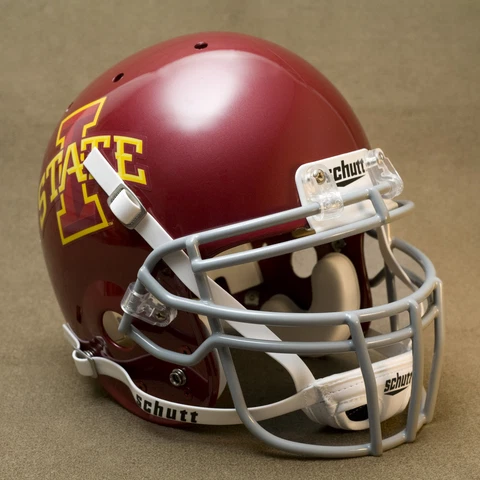 IOWA STATE CYCLONES NCAA Schutt XP Full Size AUTHENTIC Gameday Football Helmet Cover
