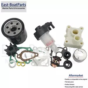Maintenance Kit inc Impeller for Mercury 4 Stroke 2 Cyl 10 15 20 HP EFI Outboard - Picture 1 of 6