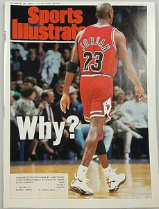 SPORTS ILLUSTRATED 10/18/93-MICHAEL JORDAN COVER - Picture 1 of 1