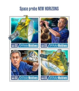 Space Probe New Horizons MNH Stamps 2019 Maldives M/S - Picture 1 of 1