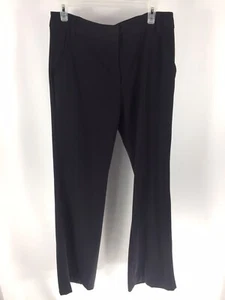 Simply Vera Vera Wang Womens Pants 10 Black Solid Clasp Zipper Fly.. - Picture 1 of 7