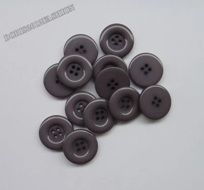 Resin Coat Sewing Buttons DIY 15mm 18mm 20mm 23mm 25mm 28mm 30mm 34mm 38mm - Image 1 of 4