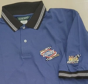 Equipo de carreras Clorox Wisk de colección No. 47 Polo Camisa Azul XL l nascar - Imagen 1 de 2