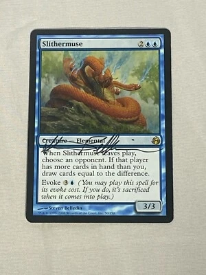 MTG Slithermuse Artist Proof and Signature Signed Belledin - Image 1 of 2