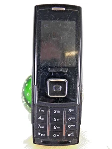Samsung SGH E900 Mobile Phone Vintage No Battery Untested For Parts - Afbeelding 1 van 8
