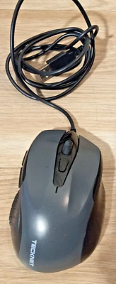 TECKNET 6 Botones USB Ratón con Cable con Botones Laterales, Mouse Óptico para Computadora Foto 1 de 4