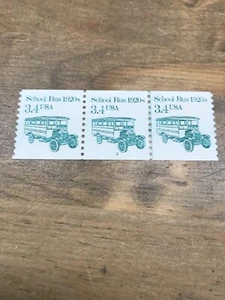Scott #2123-PNC3 1985 School Bus VF MNH Pl#1 Or 2 - Picture 1 of 3