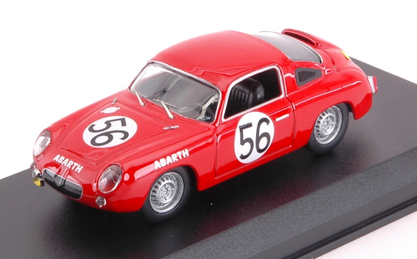 Best Model FIAT ABARTH 700 S N.56 24 H LE MANS 1961 G.BASSI-G.RIGAMONTI 1:43 - Immagine 1 di 1