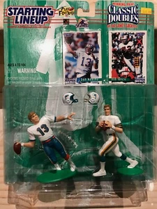 Kenner Starting LineUp Dan Marino Bob Griese Miami Dolphins1997 Classic Doubles  - Picture 1 of 1