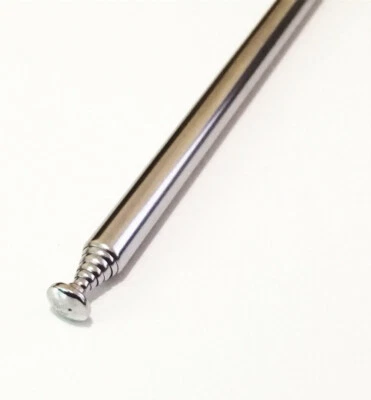 Silver Replacement 98cm 7 Sections Telescopic Antenna Aerial for Radio - image 1 of 4