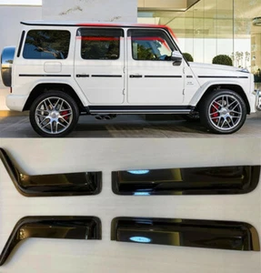Protector de visera de ventanas de lluvia W464 para Mercedes Benz clase G G500 G63 G550 2019-2024 - Imagen 1 de 6