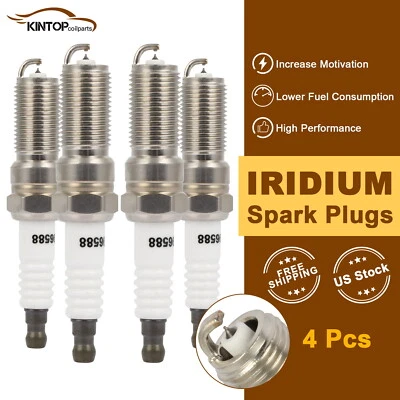 4x Iridium & Platinum Spark Plugs For Lincoln MKT 2.0L 2013-2016 - Image 1 of 4