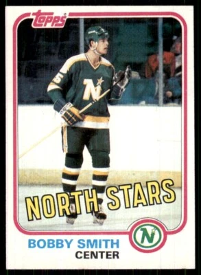 1981-82 Topps #37 Bobby Smith Minnesota North Stars - Image 1 of 2