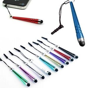 3.5mm dust plug Touch Screen STYLUS Pen Universal For iPhone iPad Samsung Tablet