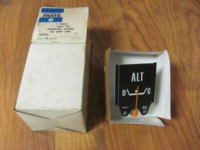 Новый из старых запасов 1969 69 Dodge Polara & Monaco 40 ампер амперметр 2927101 - Изображение 1 из 4