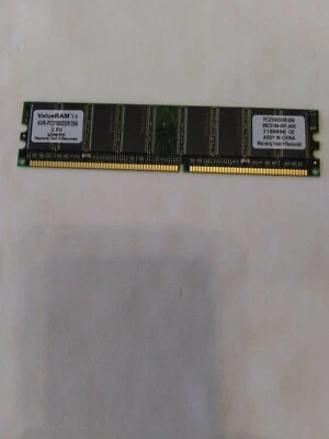 Kingston ValueRAM 256 MB DIMM 266 MHz DDR Memory (KVR-PC2100DDR/256) - Image 1 of 2