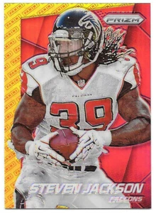 2014 Steven Jackson Panini Prizm Rotgold Logo Refraktor - Atlanta Falcons - Bild 1 von 1