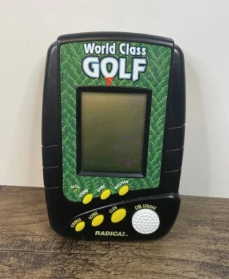 Radica World Class Golf Handheld Game Golfing Tested Works - Image 1 of 4