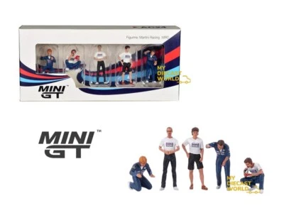 1/64 MINI GT "MARTINI RACING WRC" 5 PC FIGURE SET MGTAC24 - Image 1 of 3