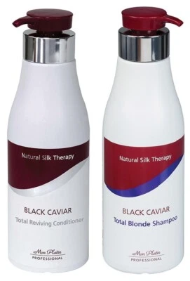 Mon Platin Professional Total Blonde Shampoo 500 ml plus insgesamt belebendes Haar Zustand