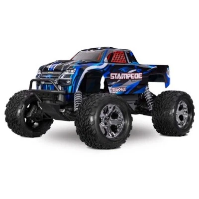 Traxxas 36354-4-BLUE Stampede Brushless BL-2S 2WD Monster Truck 1:10 RTR blau - Bild 1 von 2