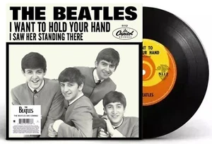The BEATLES 7" I Want To Hold Your Hand / I Saw Her Standing RECORD STORE DAY 24 - Picture 1 of 9