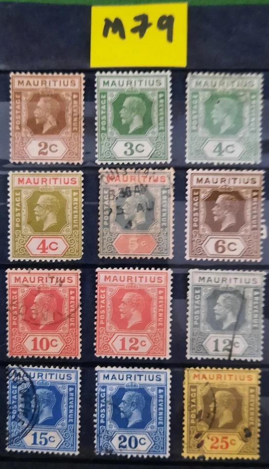 Mauritius 1926-34 King George V stamps - Image 1 of 1