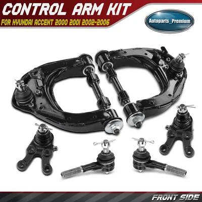 Brazo de control delantero 6 piezas y extremo de varilla de amarre y rótula para Mitsubishi Montero Sport Foto 1 de 4