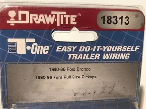 18313 DRAW-TITE TRAILER WIRING KIT, 1980-86 FORD BRONCO, FORD FULL-SIZE PICK-UP - Picture 1 of 3