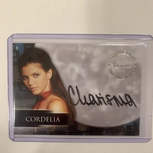 Tarjeta autógrafa Angel temporada 2 Inkworks A7 carisma carpintero como Cordelia automática - Imagen 1 de 2