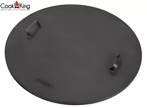 Coperchio Con Bordo Per Focolare Ø 61,5 Cm Coperchio Per Focolare In Acciaio - Foto 1 di 4