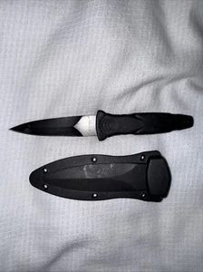 SMITH & WESSON S&W H.R.T. SWHRT7T Tanto Blade Fixed Blade Knife + Sheath - Picture 1 of 5