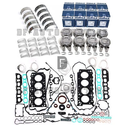 Kit de junta de pistones de reconstrucción de revisión de motor para Porsche Cayenne S 4.5 V8 M48.00 Foto 1 de 4