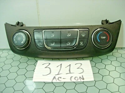 2014 2015 2016 2017 Chevrolet Impala AC e controle de aquecedor usado estoque #3113-AC  - Imagem 1 de 4