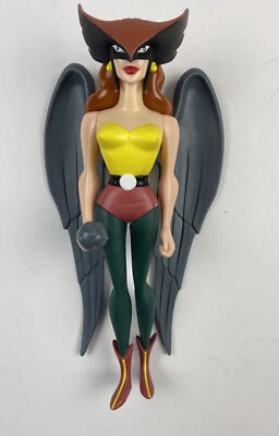 RARE 2004 DC JUSTICE LEAGUE HAWKGIRL 9" Vinyl Action Figure - image 1 of 4