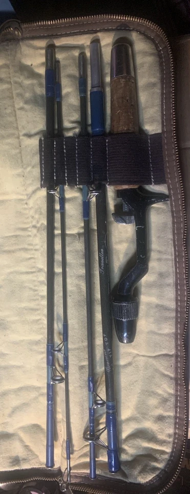 Varilla de fundición Tru Temper Traveler Tip-top de colección con estuche original Foto 1 de 4