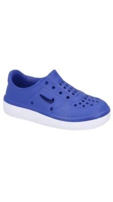 Nike Kids' Foam Force 1 Slip-On Shoes - Racer Blue/White - image 1 of 4