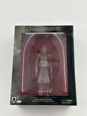 Boneco variante translúcido 2018 Dark Horse Deluxe Game of Thrones Night King 8" - Imagem 1 de 4