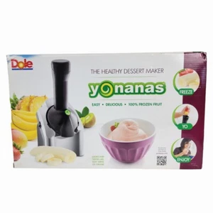Yonanas 902 Classic Vegan Non-Dairy Frozen Fruit Soft Serve Dessert Maker, BPA F - Bild 1 von 7