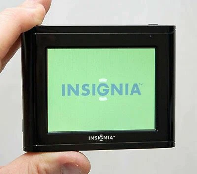 Insignia NS-CNV10 Car Portable GPS Navigator Unit Set 3.5" LCD text-to-speech - Image 1 of 3
