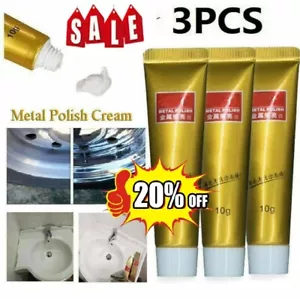 3pcs Polishing Ultimate Metal Polish Cream Steel Ceramic Watch Paste - Bild 1 von 10