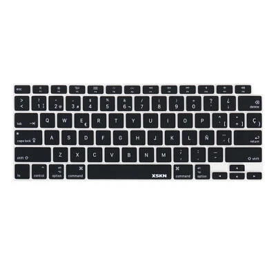 XSKN Spanish Keyboard Cover for Macbook Air 13.3 with Touch ID A2179 A2337 M1 - Image 1 of 4