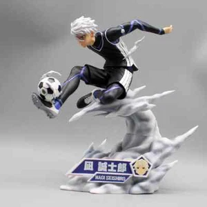 NUOVO Blue Lock Figures Nagi Seishiro Anime Figure Calcio Action Figure Pvc - Foto 1 di 16
