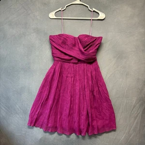 J. Crew 100% Silk Dress Layered Flowy Princess Soft Fairy Preppy Romantic - Picture 1 of 19