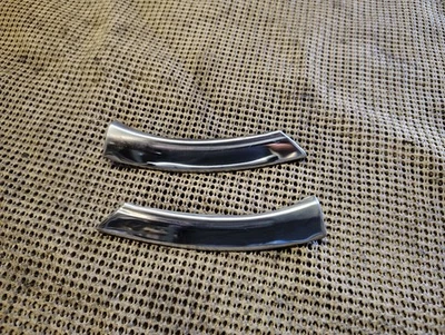 1968 1969 Buick Riviera & Riviera GS Upper Front Fender Corner Trim Moldings - Image 1 of 4
